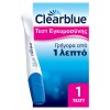 CLEARBLUE ΤΕΣΤ ΕΓΚΥΜΟΣΥΝΗΣ ΓΡΗΓΟΡΗ ΑΝΙΧΝΕΥΣΗ ΑΠΟΤΕΛΕΣΜΑ ΜΟΛΙΣ ΣΕ 1 ΛΕΠΤΟ 1ΤΜΧ