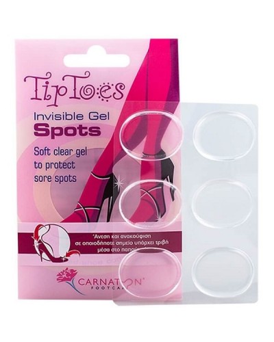 CARNATION TIP TOES GEL SPOTS 6τμχ.