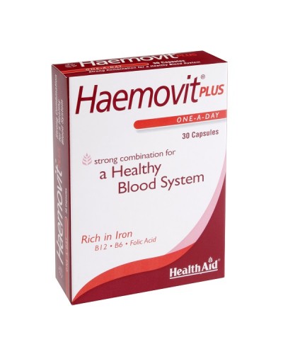 HEALTH AID HAEMOVIT PLUS 30CAPS