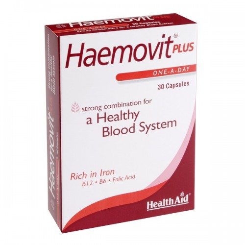 HEALTH AID HAEMOVIT PLUS 30CAPS