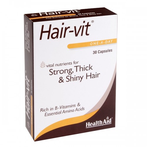 HEALTH AID HAIR-VIT 30CAPS