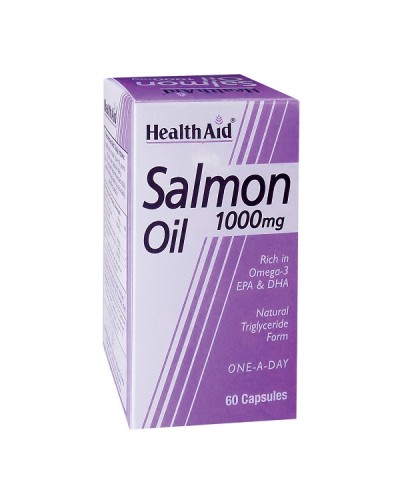 HEALTH AID SALMON OIL 1000MG 60CAPS