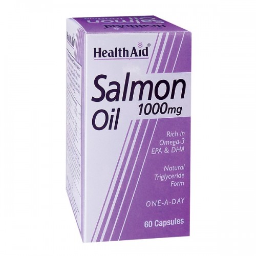 HEALTH AID SALMON OIL 1000MG 60CAPS