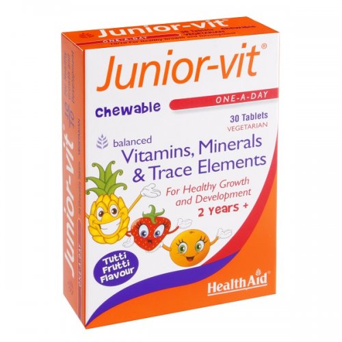 HEALTH AID JUNIOR-VIT 30TABS 