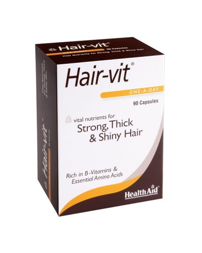 HEALTH AID HAIR-VIT 90CAPS