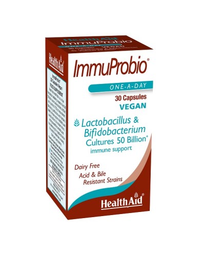 HEALTH AID IMMUPROBIO 50BILLION 30VCAPS