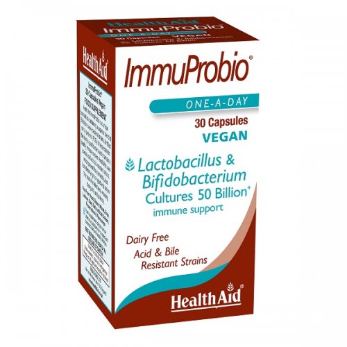 HEALTH AID IMMUPROBIO 50BILLION 30VCAPS