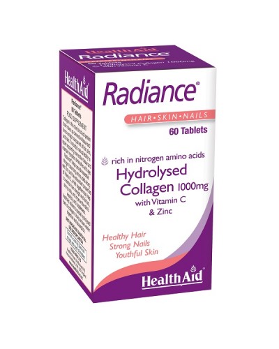 HEALTH AID RADIANCE HYDROLYSED COLLAGEN 1000MG 60TABS