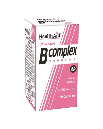 HEALTH AID VITAMIN B COMPLEX SUPREME 90CAPS
