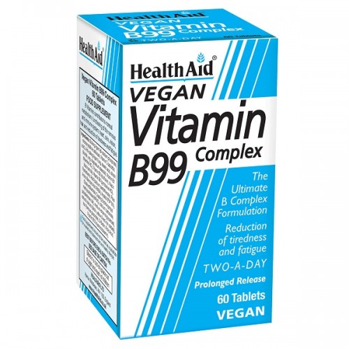 HEALTH AID VITAMIN B99 COMPLEX 60TABS