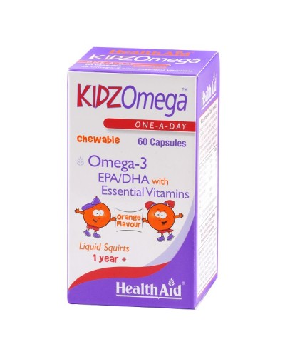 HEALTH AID KIDZ OMEGA 60 CHEWABLE CAPS