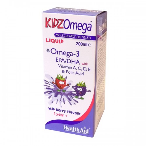 HEALTH AID KIDZ OMEGA LIQUID 200ML