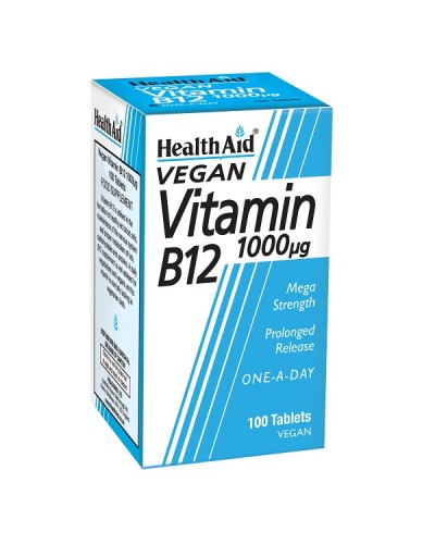 HEALTH AID VITAMIN Β12 1000MG 100TABS