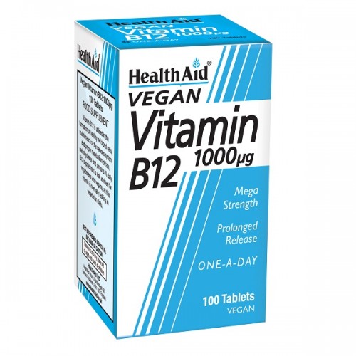 HEALTH AID VITAMIN Β12 1000MG 100TABS