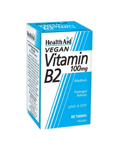 HEALTH AID VITAMIN B2 100MG 60TABS