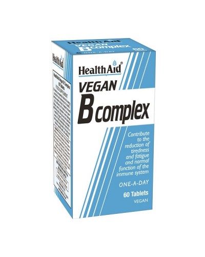 HEALTH AID VEGAN B-COMPLEX 60TABS