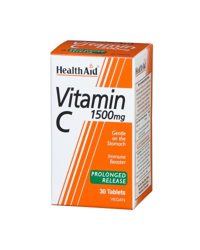 HEALTH AID VITAMIN C 1500MG 30TABS