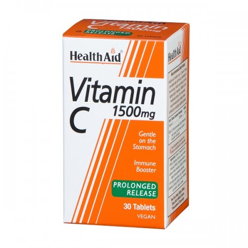 HEALTH AID VITAMIN C 1500MG 30TABS