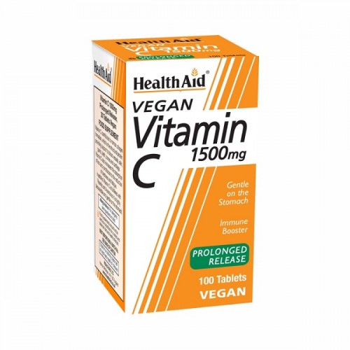 HEALTH AID VITAMIN C 1500MG 100TABS