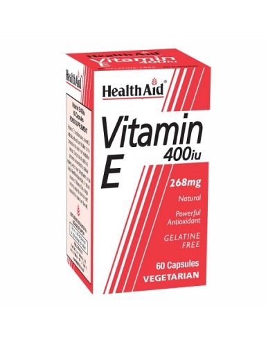 HEALTH AID VITAMIN E 400IU 60CAPS 