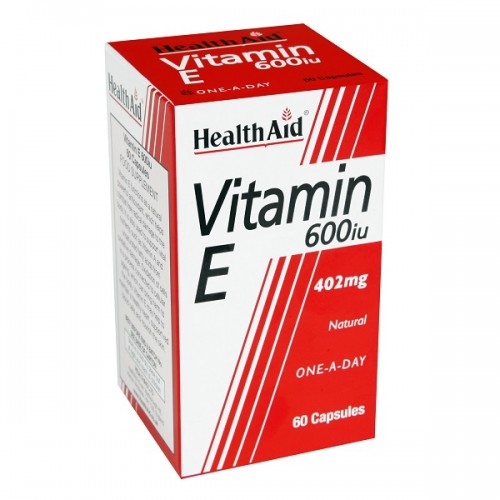 HEALTH AID VITAMIN E 600IU 60TABS