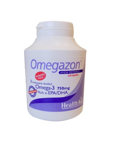 HEALTH AID OMEGAZON 750MG 120CAPS