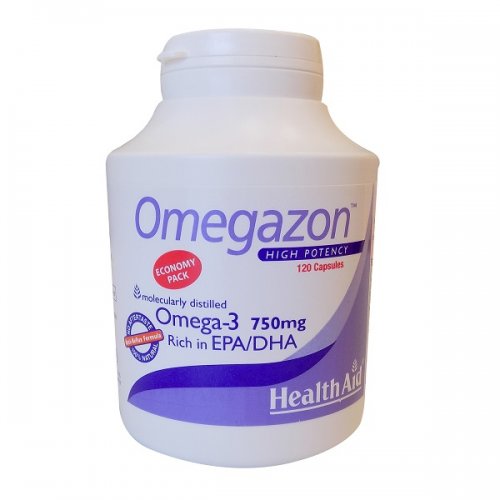 HEALTH AID OMEGAZON 750MG 120CAPS