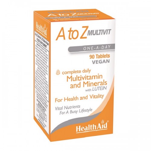 HEALTH AID A TO Z MULTIVIT 90TABS