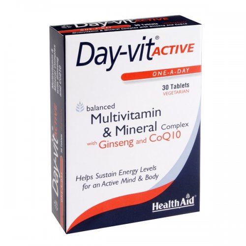 HEALTH AID DAY-VIT ACTIVE COQ10 30TABS