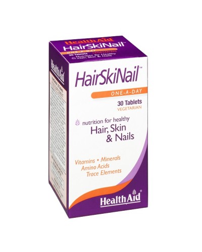 HEALTH AID HAIR SKIN NAIL 30TABS