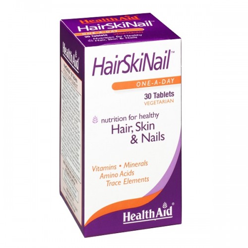 HEALTH AID HAIR SKIN NAIL 30TABS