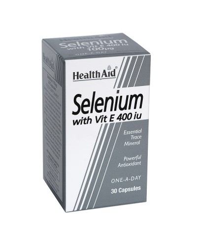 HEALTH AID SELENIUM 100ΜG WITH VITAMIN E 400I.U. 30CAPS