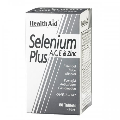 HEALTH AID SELENIUM PLUS 60TABS