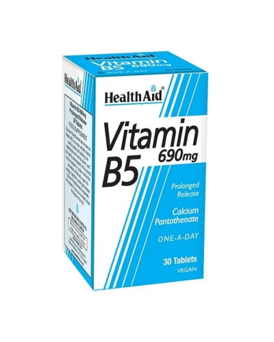 HEALTH AID VITAMIN B5 690MG 30TABS