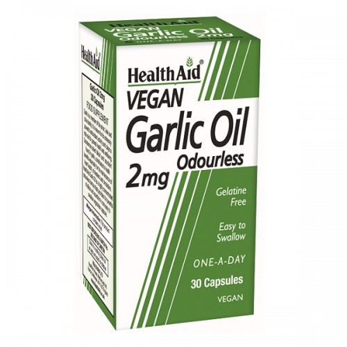 HEALTH AID GARLIC OIL 2MG 30CAPS