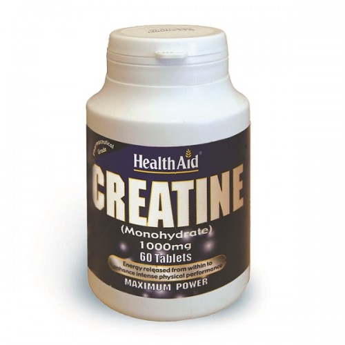 HEALTH AID CREATINE 1000MG 60TABS