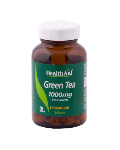 HEALTH AID GREEN TEA EXTRACT 1000MG 60TABS