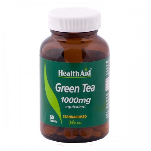 HEALTH AID GREEN TEA EXTRACT 1000MG 60TABS