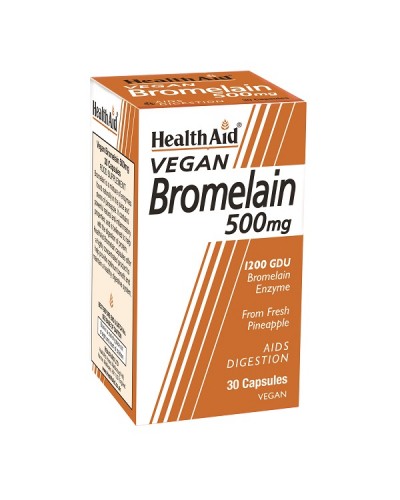 HEALTH AID BROMELAIN 500MG 30CAPS