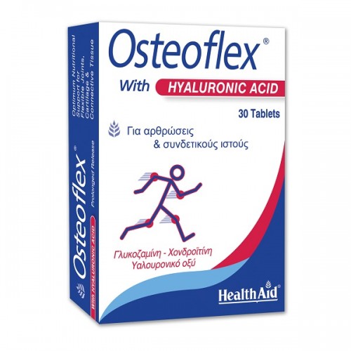 HEALTH AID OSTEOFLEX HYALURONIC ACID 30TABS