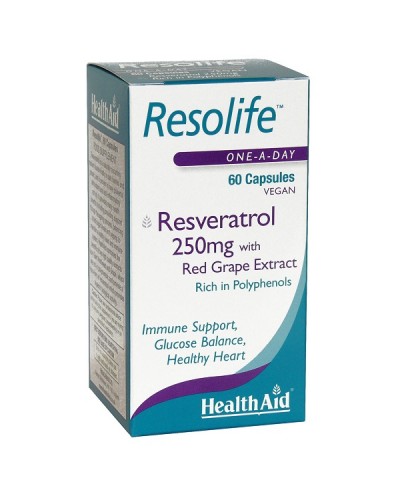 HEALTH AID RESOLIFE 250MG 60CAPS