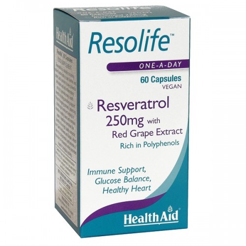 HEALTH AID RESOLIFE 250MG 60CAPS