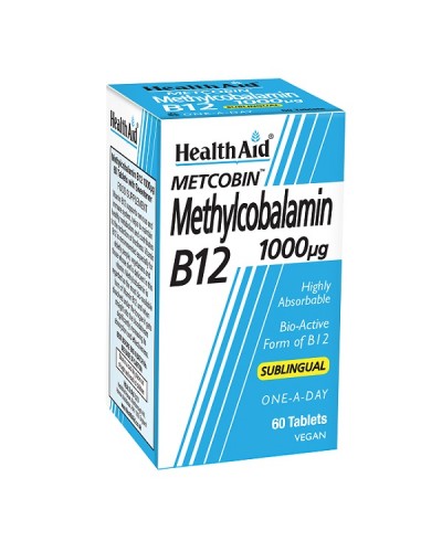 HEALTH AID METCOBIN B12 1000ΜG 60TABS