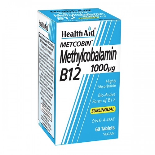 HEALTH AID METCOBIN B12 1000ΜG 60TABS