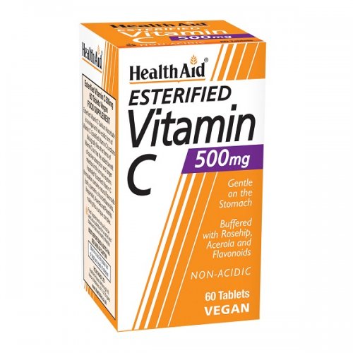 HEALTH AID ESTERIFIED VITAMIN C 500MG 60TABS