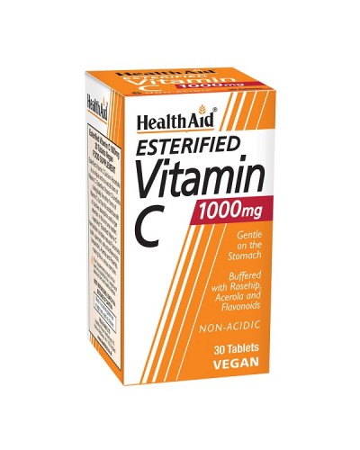 HEALTH AID ESTERIFIED VITAMIN C 1000MG 30TABS