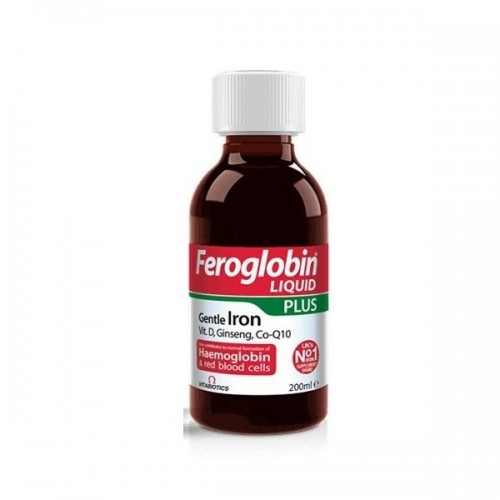 VITABIOTICS FEROGLOBIN LIQUID PLUS 200ML  ΠΡΟΣΦΟΡΑ ΜΕ ΛΉΞΗ 8/24