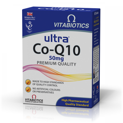 VITABIOTICS ULTRA CO-Q10 50MG 60TABS