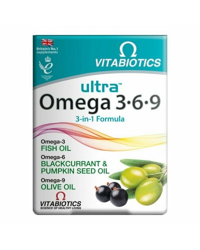 VITABIOTICS ULTRA OMEGA 3-6-9 60CAPS