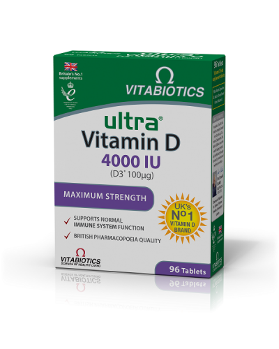 VITABIOTICS ULTRA VITAMIN D3 4000IU 96TABS